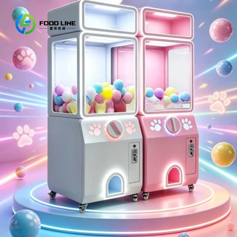 Prize Capsule Toy Machine - Maßgefertigter Münzbetriebener Kapselspielzeug-Automat, Gedrehter Ei-Ball-Gewinnspielautomat mit