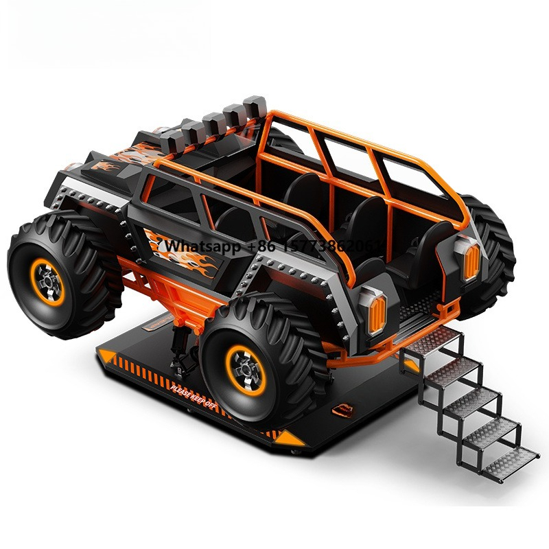 9D Vr Simulator - 6-Personen VR-Renn- und Schießsimulator 9D Offroad-Fahrzeug