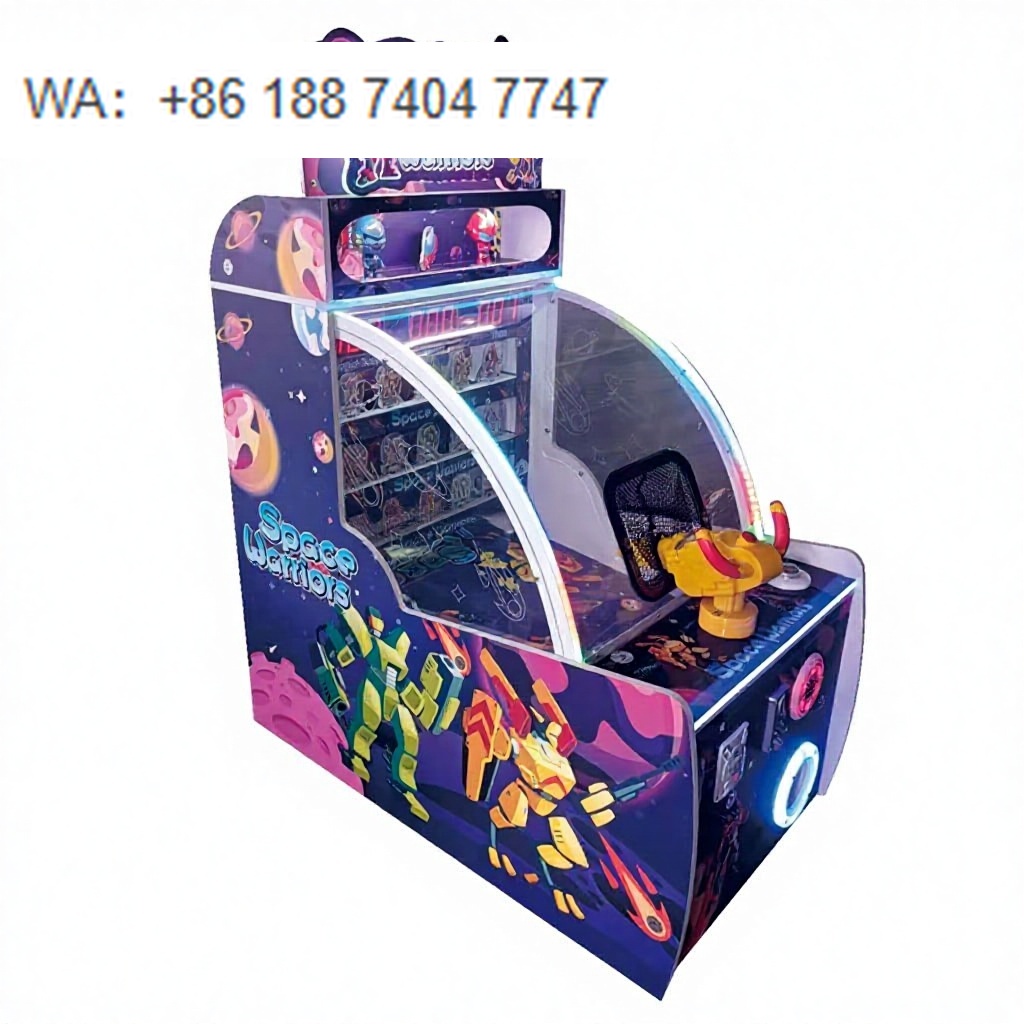 Ticket Redemption Machine - Meistverkaufter Space Warrior Münzbetriebener Arcade-Ball-Schießspielautomat Unterhaltungs-Ticketeinlöseautomat