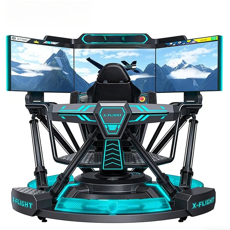 9D Vr Simulator - VR Flugsimulator Flugzeug-Lehr- und Trainingsgerät 12D