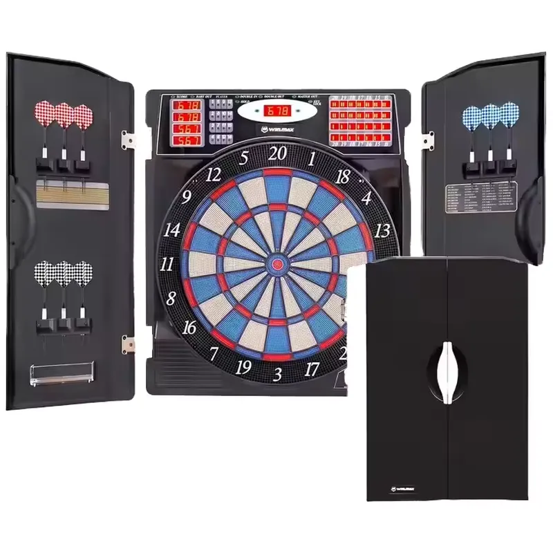 Electronic Dartboard Cabinet - Großhandel Magnetische Langlebige Kunststoff-Sicherheits-LED Elektronische Doppelseitige