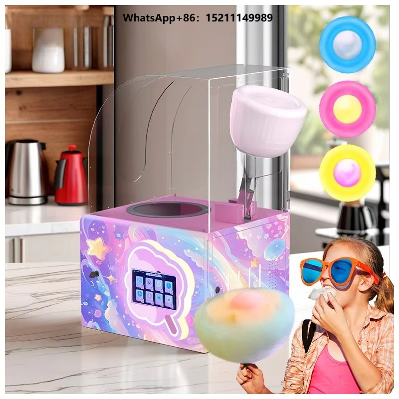 Candy Vending Machine - T30 Fabrikhersteller Mini Kommerzieller Halbautomatischer Zuckerwatte-Verkaufsautomat