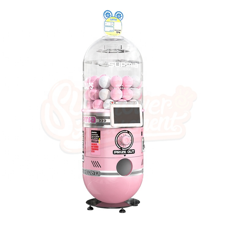 Automatischer, beliebter Münza – Prize Capsule Toy Machine Bewertung und Preis