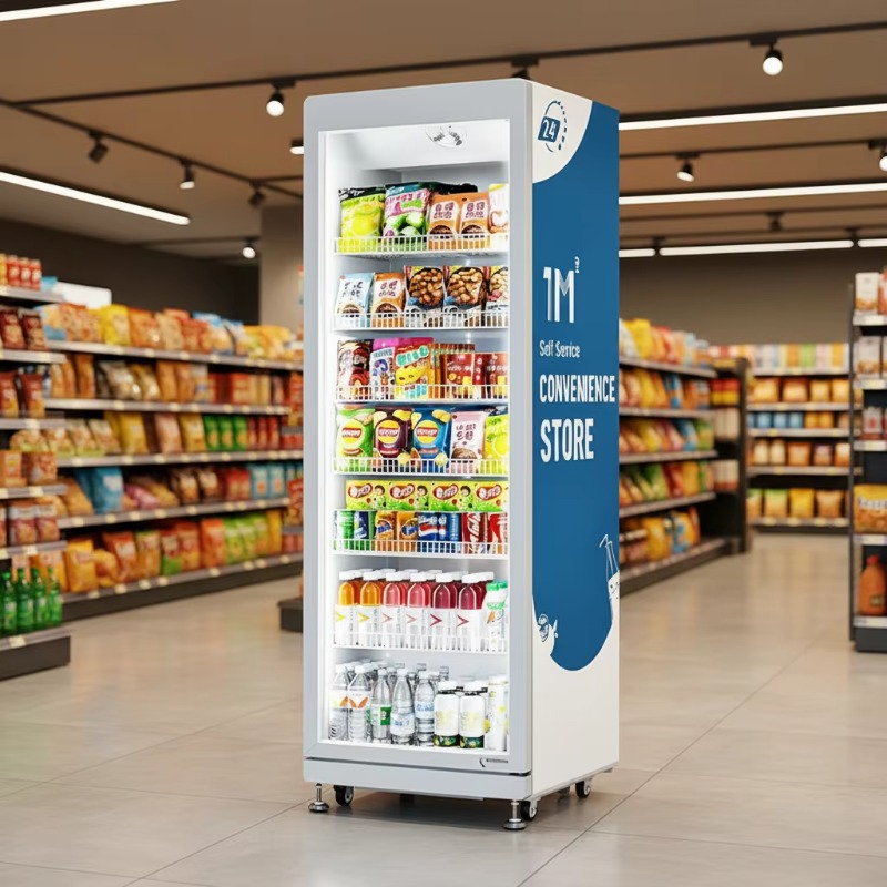 FOODLINE Maßgeschneiderter KI- – Open Vending Machine Bewertung und Preis