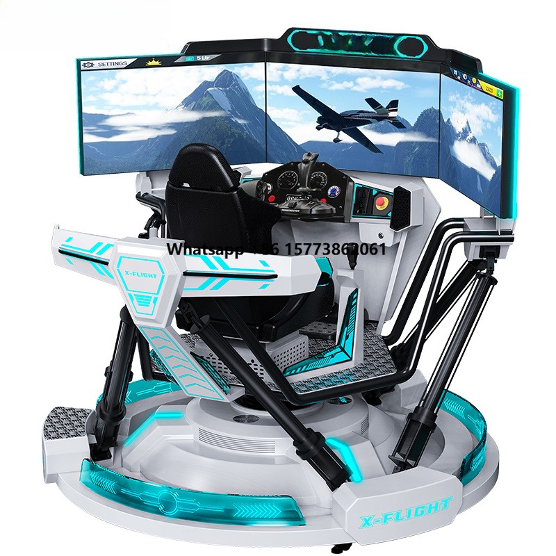 VR Flugsimulator Flugzeug-Lehr – 9D Vr Simulator Bewertung und Preis