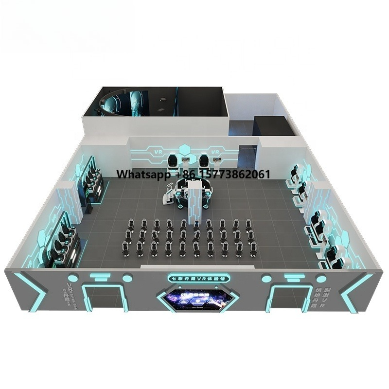 Virtual Reality Vergnügungspar – 9D Vr Simulator Bewertung und Preis