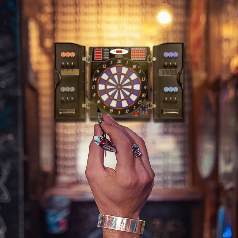 Großhandel Magnetische Langleb – Electronic Dartboard Cabinet Bewertung und Preis