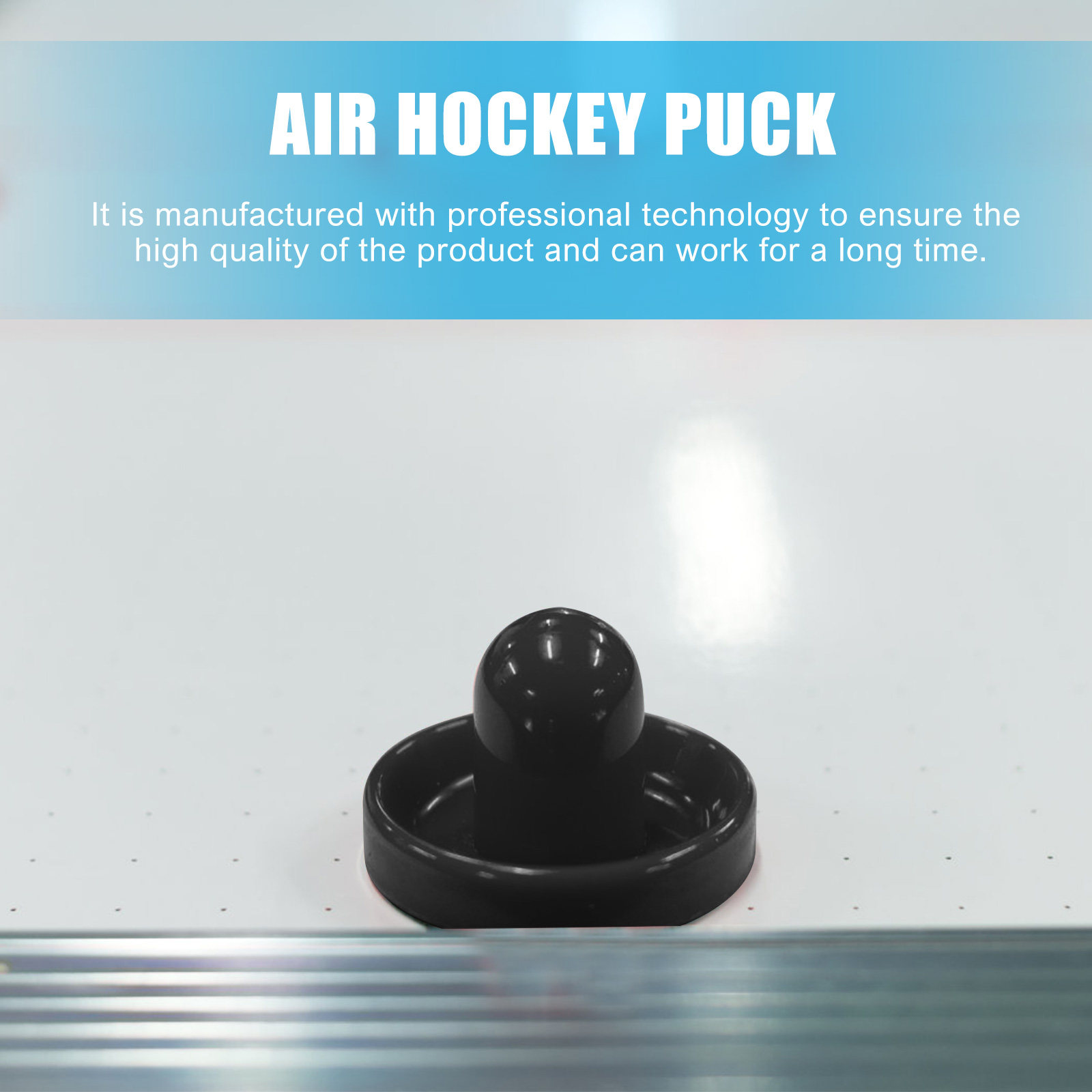 1 Set Air-Hockey-Plastik-Puck- – Air Hockey Table Bewertung und Preis