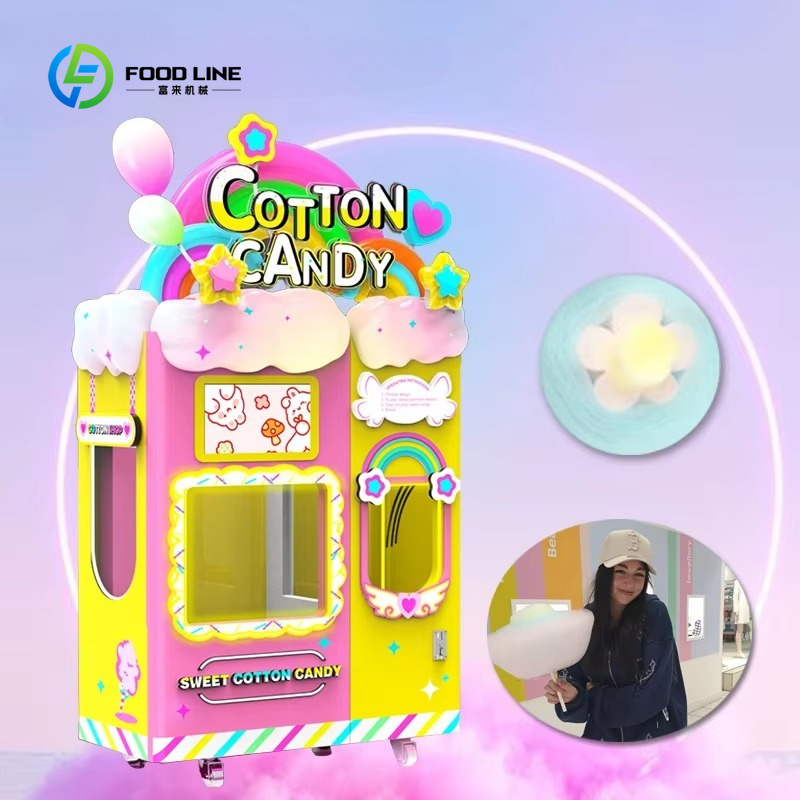 Maßgeschneiderter Zuckerwatte- – Candy Vending Machine Bewertung und Preis